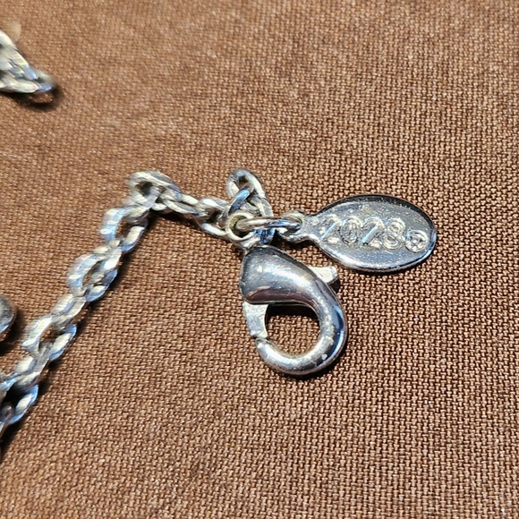 1928 Light and Dark Blue Necklace, Bracelet and Earring Set - Picture 6 of 6